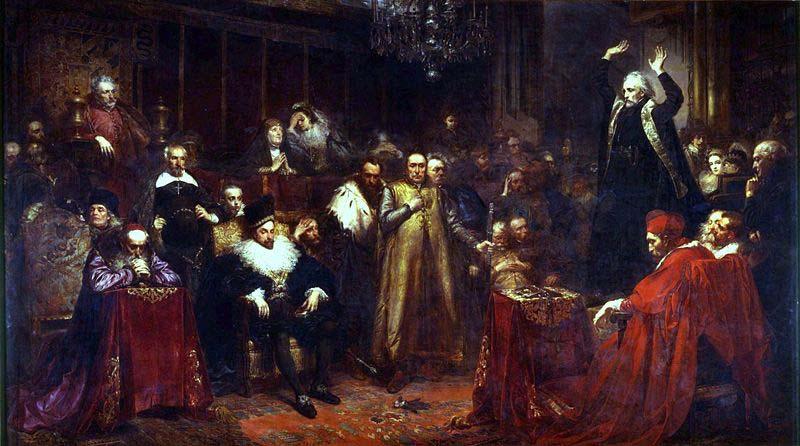 Jan Matejko The Sermon of Skarga,